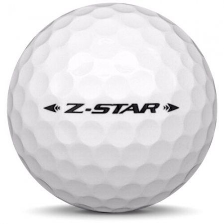 A bola de golfe Srixon Z-Star No modelo de ano 2022.