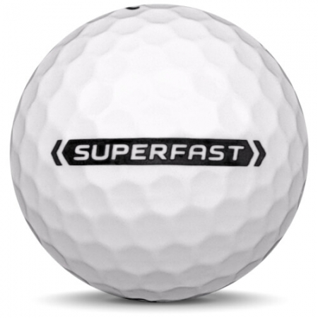 A bola de golfe Callaway Superfast No modelo de ano 2024.