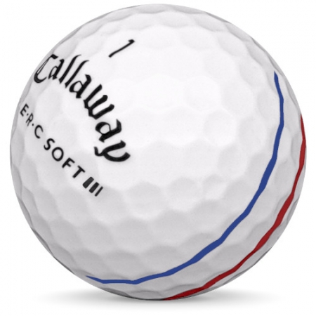 A bola de golfe Callaway ERC Soft No modelo de ano 2024.