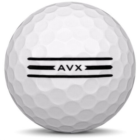 A bola de golfe Titleist AVX No modelo de ano 2025.