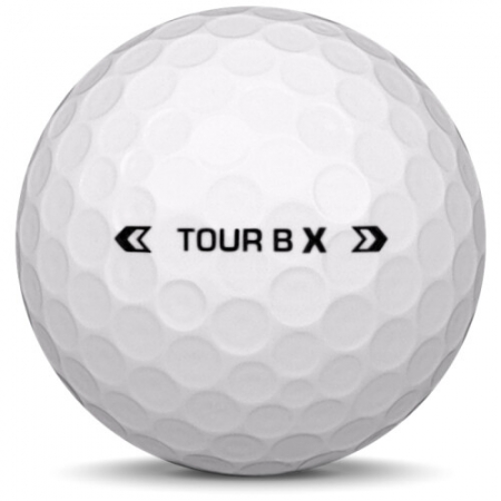 A bola de golfe Bridgestone Tour B X No modelo de ano 2025.