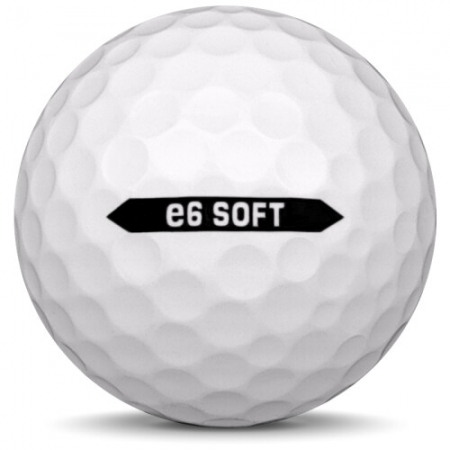 A bola de golfe Bridgestone E6 Soft No modelo de ano 2026.