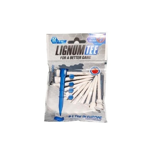 Golfpeggar av märket Lignum i vit färg