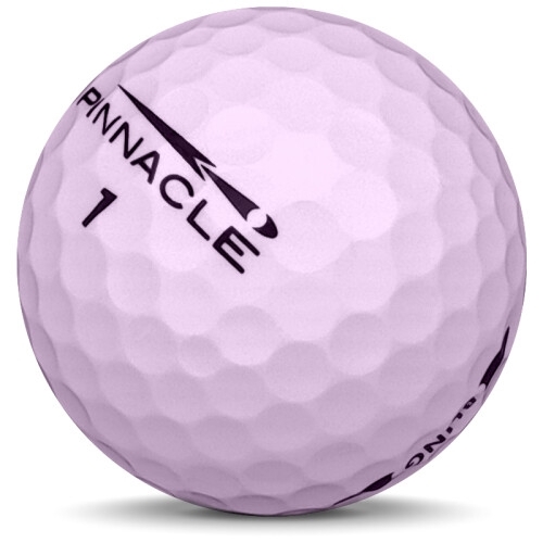 Golfboll av modellen Pinnacle Bling i rosa färg sned bild Golfboll av modellen Pinnacle Bling i rosa färg sned bild