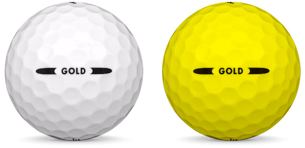 Pinnacle Gold Bolas de golfe em diferentes cores